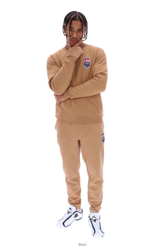 tupac fleece patch crew jumper fila 0668L3194FILA