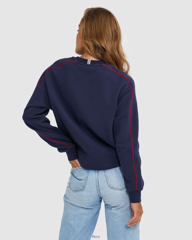 unisex dědictví crew new navy fila 0668L2591 nové námořnictvo FILA
