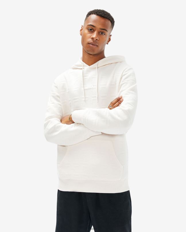 unisex echo hood kokosový krém fila 0668L2615 kokosový krém FILA