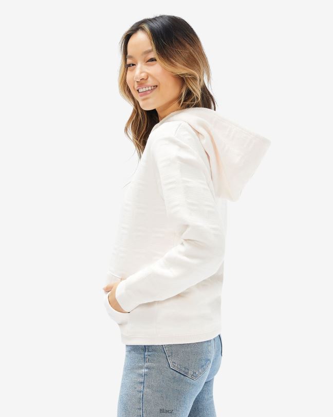 unisex echo hood kokosový krém fila 0668L2615 kokosový krém FILA