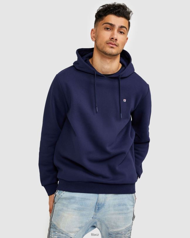 unisex odznak 2.0 kapuce fila new navy 0668L2624 nové námořnictvo FILA