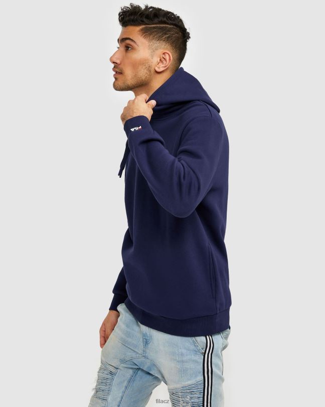 unisex odznak 2.0 kapuce fila new navy 0668L2624 nové námořnictvo FILA