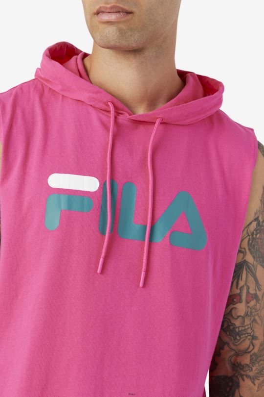 zany mikina bez rukávů fialová/žlutá/námořnická fila 0668L257 fialová/žlutá/námořnická FILA