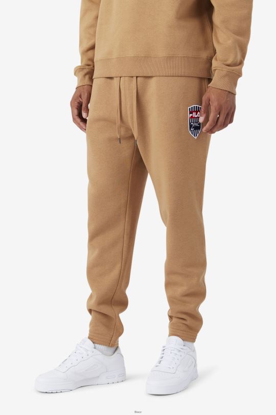2pac patch jogger fila tabákově hnědá 0668L896 tabákově hnědá FILA