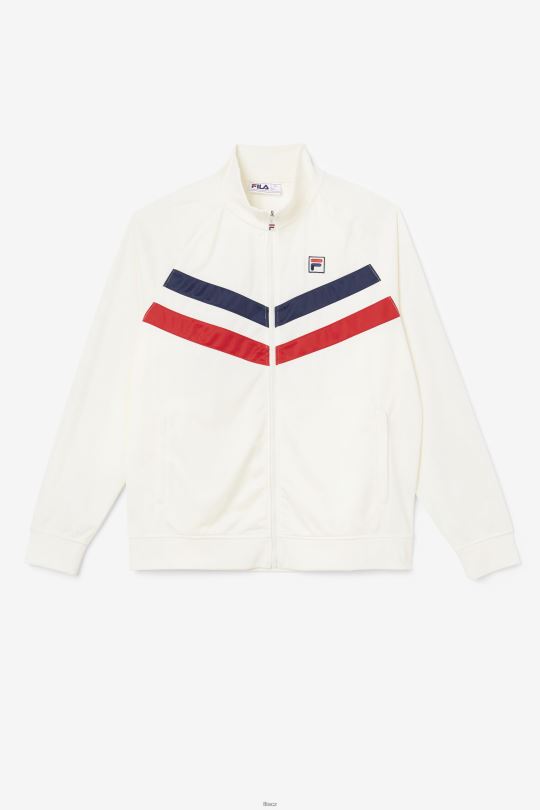 bunda jaya fila egret/red/navy 0668L956 volavka/červená/námořnictvo FILA