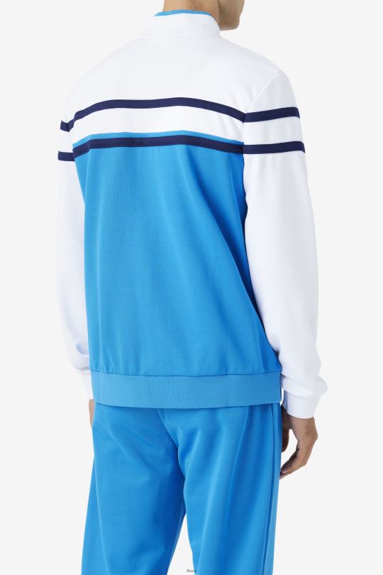 direktorová modrá/bílá/peacoat fila naso bunda 0668L945 direktor blue/white/peacoat FILA