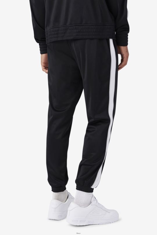 černá/bílá/monument runi track pant fila 0668L900 černá/bílá/památník FILA