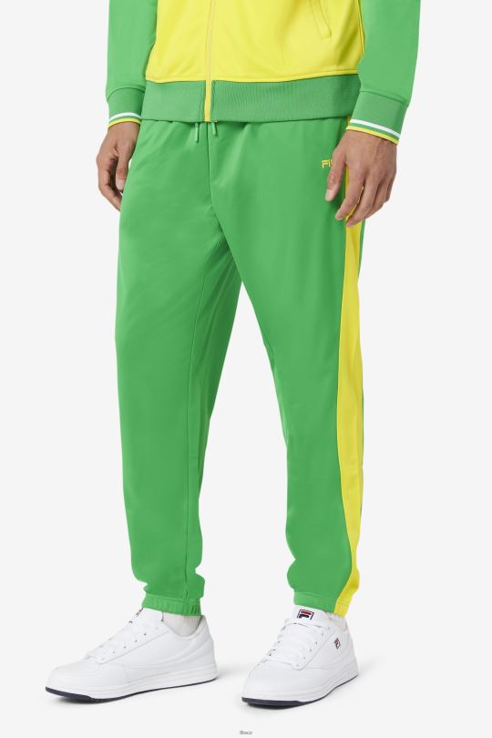 fila fern zelené/žluté brazilské tepláky 0668L922 kapradina zelená/žlutá FILA