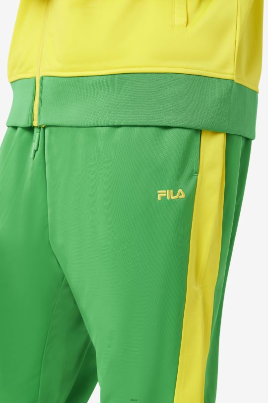 fila fern zelené/žluté brazilské tepláky 0668L922 kapradina zelená/žlutá FILA