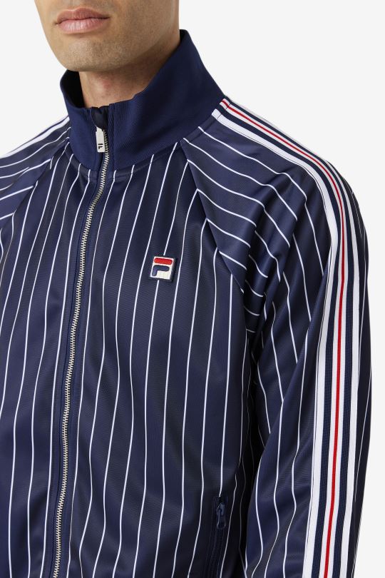 fila mitch track bunda peacoat/bílá 0668L901 peacoat/white FILA