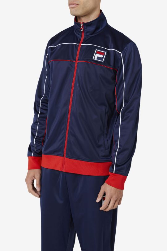 fila námořnická/červená/bílá bunda wayan 0668L904 námořnická/červená/bílá FILA