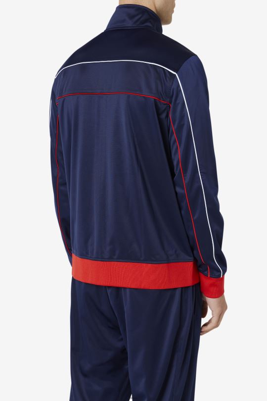 fila námořnická/červená/bílá bunda wayan 0668L904 námořnická/červená/bílá FILA