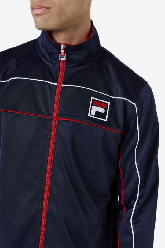fila námořnická/červená/bílá bunda wayan 0668L904 námořnická/červená/bílá FILA