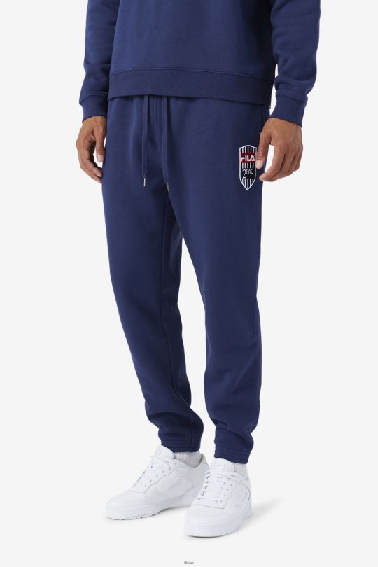 fila navy 2pac patch jogger 0668L898 námořnictvo FILA