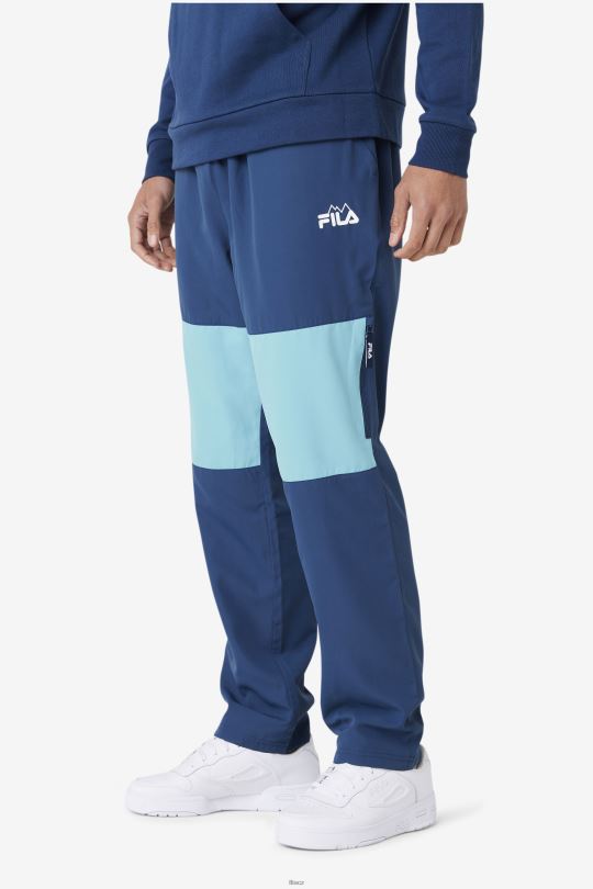 fila vinodi windpant navy/bayou/cherry tomato 0668L907 navy/bayou/cherry rajče FILA