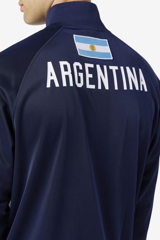námořnická/bílá/baltské moře argentina tepláková bunda fila 0668L924 námořnictvo/bílé/baltské moře FILA
