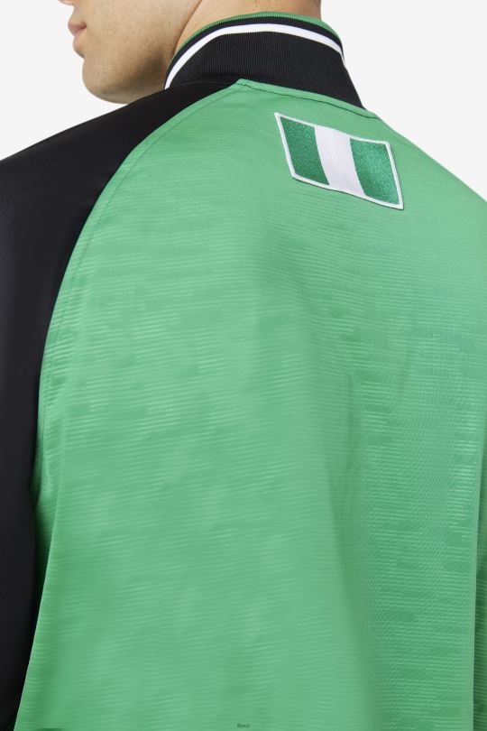 nigeria tepláková bunda fila jelly bean/černá/bílá 0668L926 želé/černá/bílá FILA