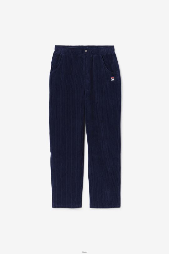 pryor velurové kalhoty navy fila 0668L941 námořnictvo FILA