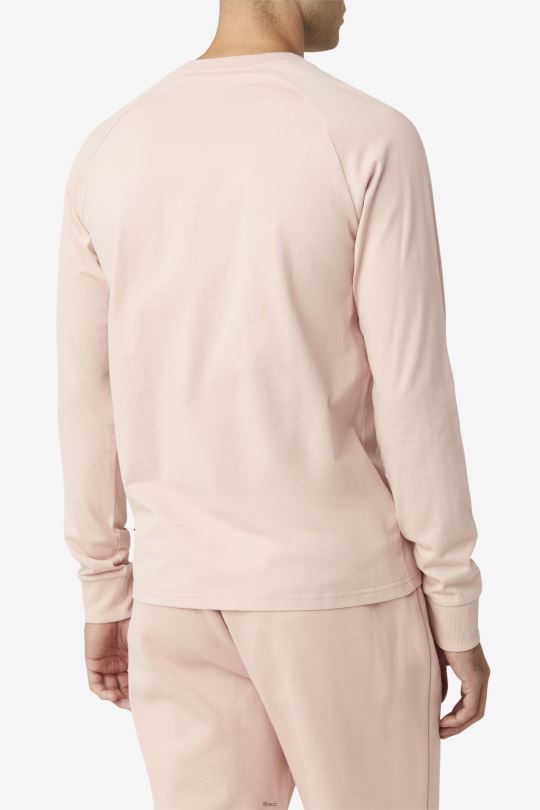 Rose Flynn tričko s dlouhým rukávem fila 0668L408 růže FILA