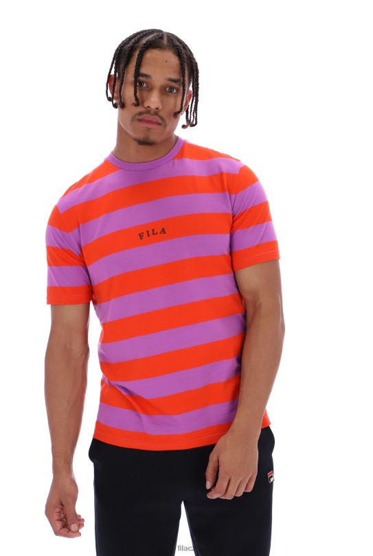 Unisex nadměrné pruhované tričko fila Barney 0668L3259FILA