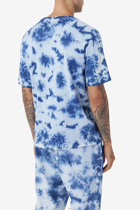 ayan tee fila majolica blue/stone 0668L302 majolika modrá/kámen FILA