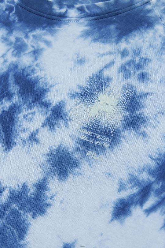 ayan tee fila majolica blue/stone 0668L302 majolika modrá/kámen FILA
