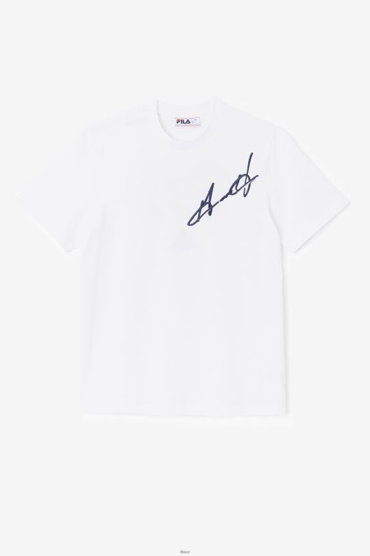 bílé grant hill cormac tee fila 0668L228 bílý FILA