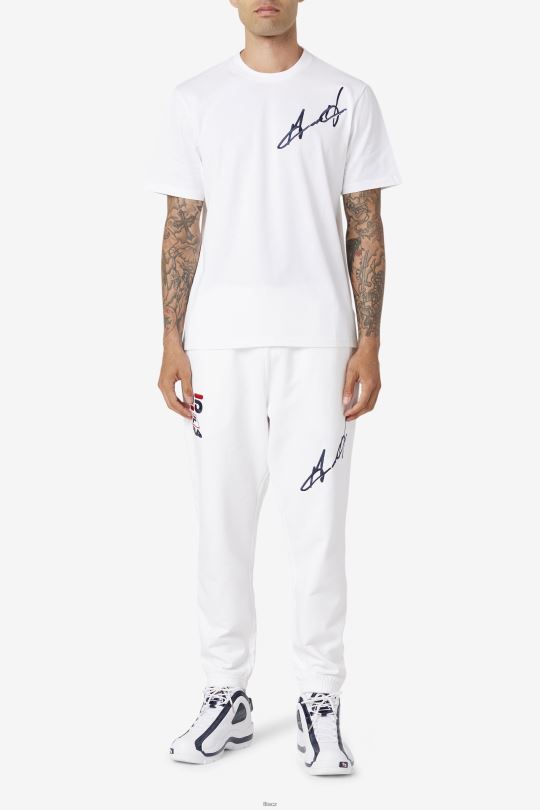 bílé grant hill cormac tee fila 0668L228 bílý FILA