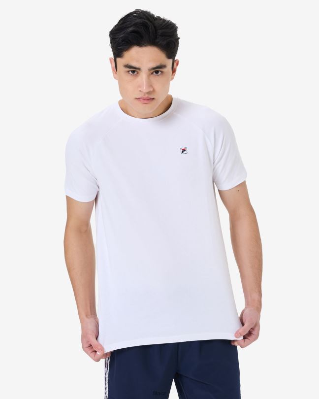 bílé pánské tričko hannes fila 0668L2526 bílý FILA