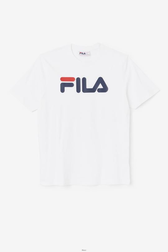 bílé pánské triko fila s orelem 0668L280 bílý FILA