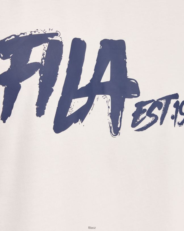 bílé tričko fila Lewis 0668L2314 bílý FILA