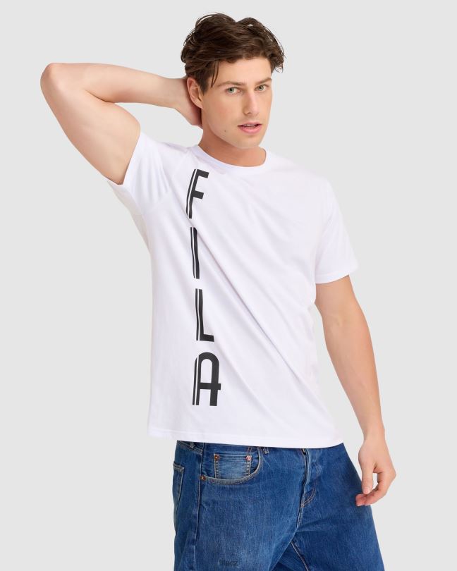 bílé tričko fila markus 0668L2311 bílý FILA