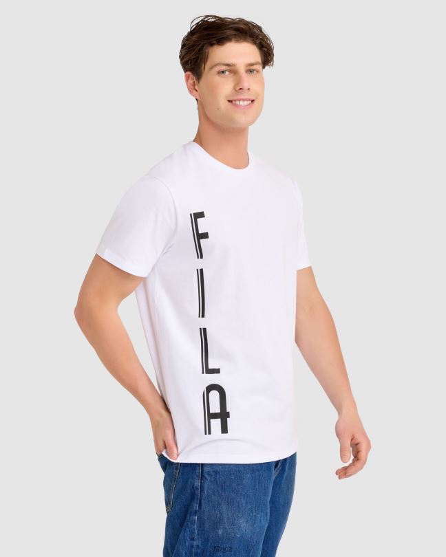 bílé tričko fila markus 0668L2311 bílý FILA