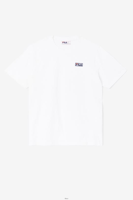 bílé tričko fila skylar 0668L337 bílý FILA