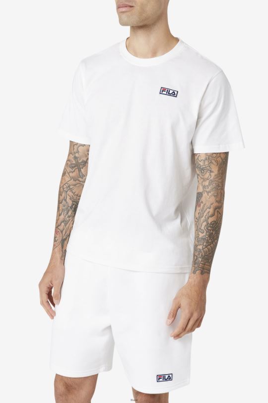 bílé tričko fila skylar 0668L337 bílý FILA