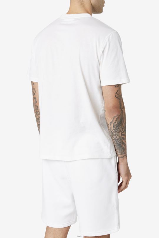 bílé tričko fila skylar 0668L337 bílý FILA