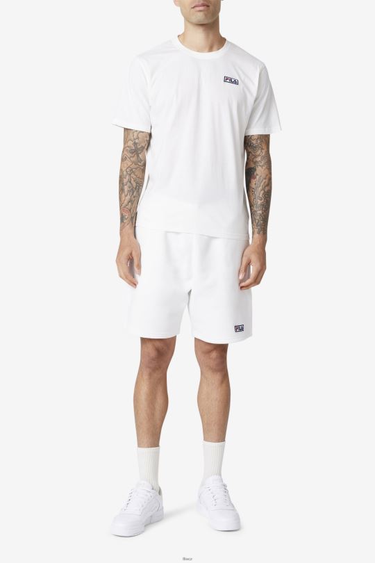 bílé tričko fila skylar 0668L337 bílý FILA