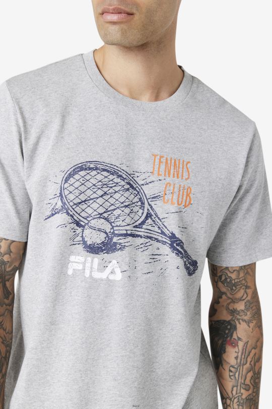 derzan tričko fila světle šedé 0668L380 světle šedá FILA