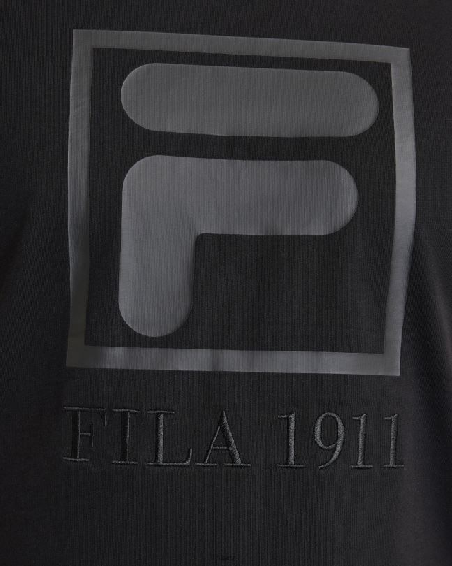 černé pánské sahand tričko fila 0668L2406 Černá FILA