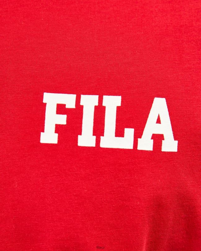 červené tričko fila juan 0668L2565 Červené FILA