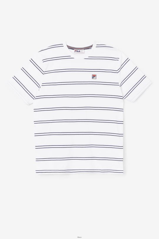 felix tee fila bílá/peacoat 0668L368 bílý/páv FILA