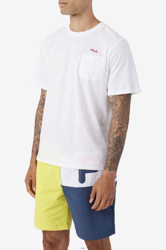 fila dilki crew bílá/fialová 0668L385 bílá/fialová FILA
