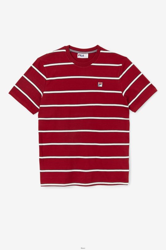 fila felix tee rebarbora/bílá 0668L367 rebarbora/bílá FILA