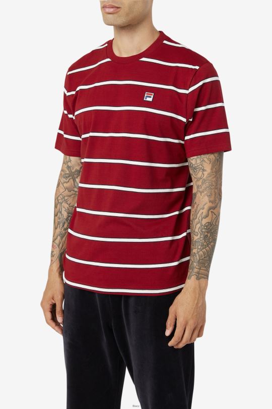 fila felix tee rebarbora/bílá 0668L367 rebarbora/bílá FILA