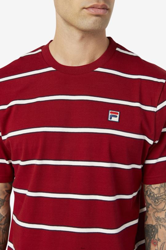 fila felix tee rebarbora/bílá 0668L367 rebarbora/bílá FILA