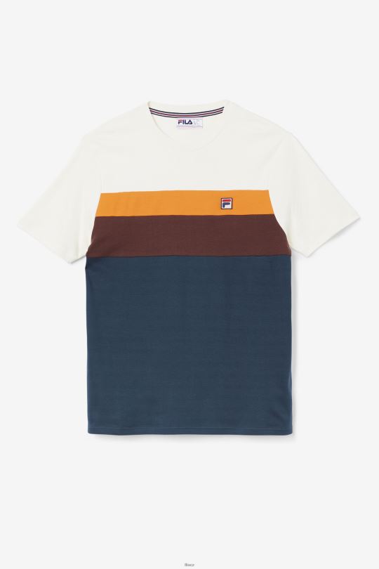 fila leary crew teal/hnědý kámen/pomeranč 0668L259 modrozelený/hnědý kámen/pomeranč FILA