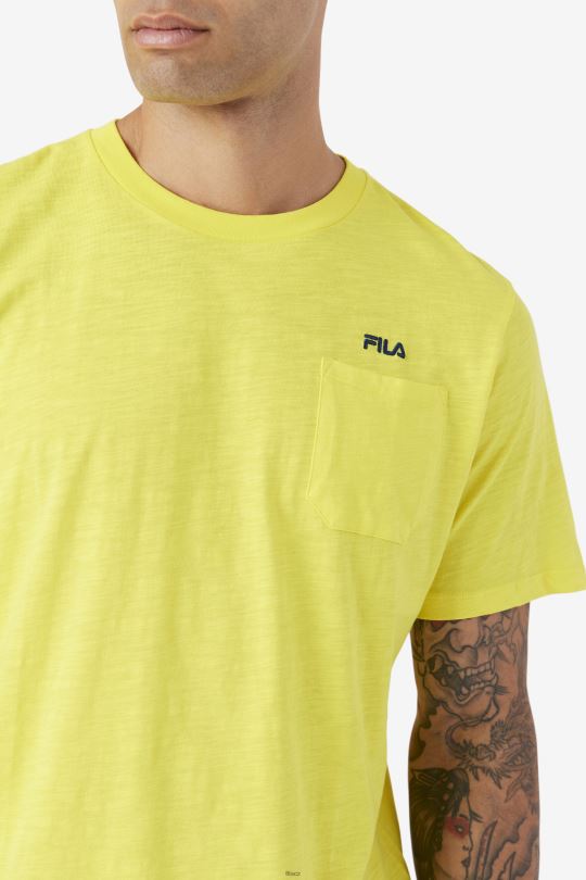 fila žlutá/navy dilki crew 0668L388 žlutá/námořnická FILA