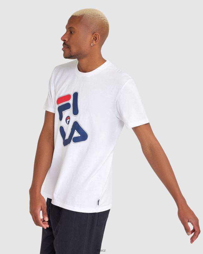 fila pánské kile triko bílé 0668L2377 bílý FILA