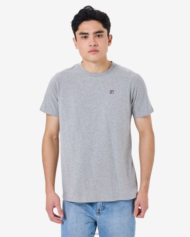 fila pánský odznak dědictví 2.0 tee grey marle 0668L2587 šedá marle FILA