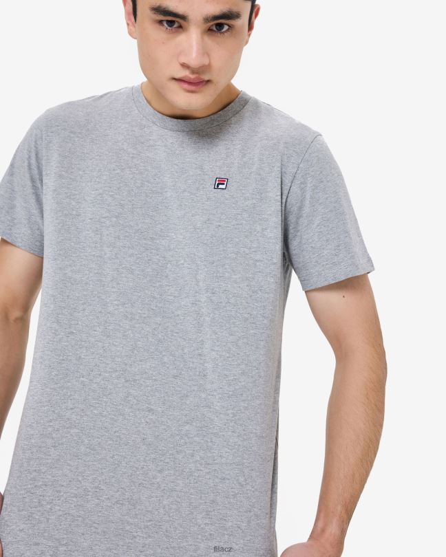 fila pánský odznak dědictví 2.0 tee grey marle 0668L2587 šedá marle FILA